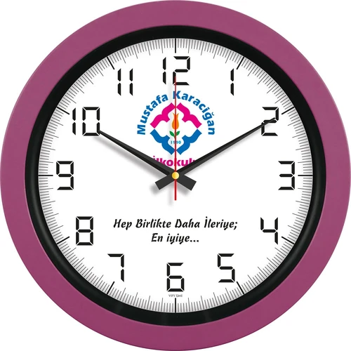 Plastik Duvar Saati