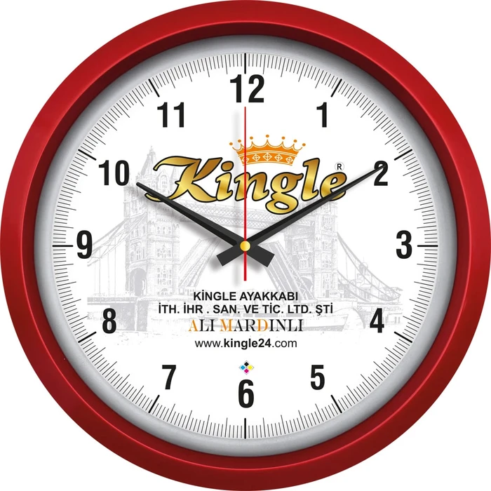 Plastik Duvar Saati