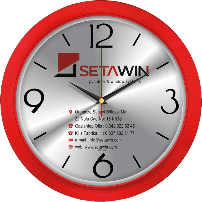 Plastik Duvar Saati