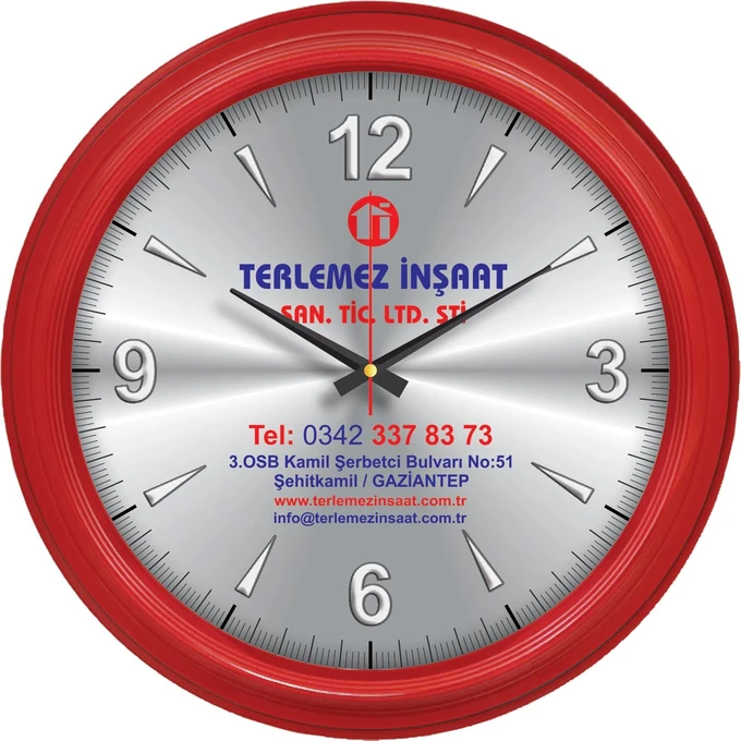 Plastik Duvar Saati