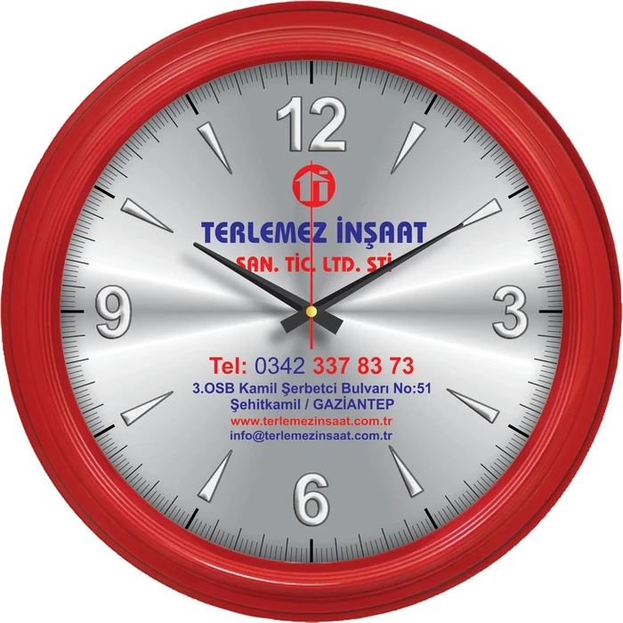 Plastik Duvar Saati