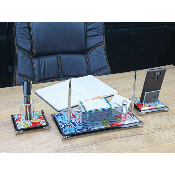 3lü Kristal Masa Seti