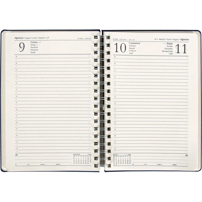 Gizli Spiralli Günlük Ajanda