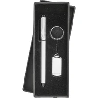 Metal USB Bellek ve Kalem Seti