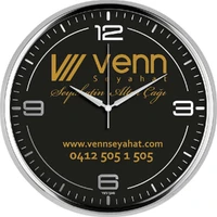 Metal Duvar Saati