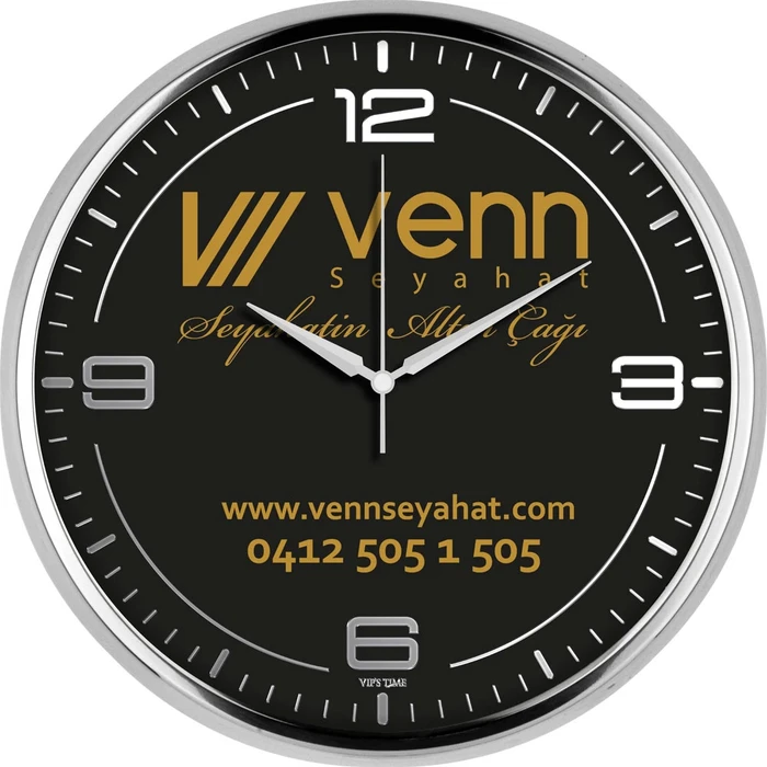 Metal Duvar Saati
