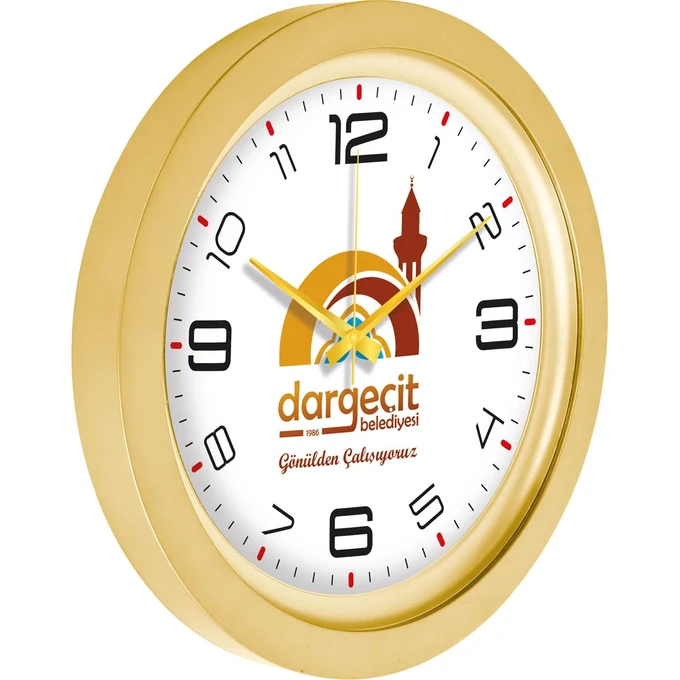 Metalize Duvar Saati