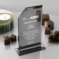 MS- 304 Füme Kristal Plaket