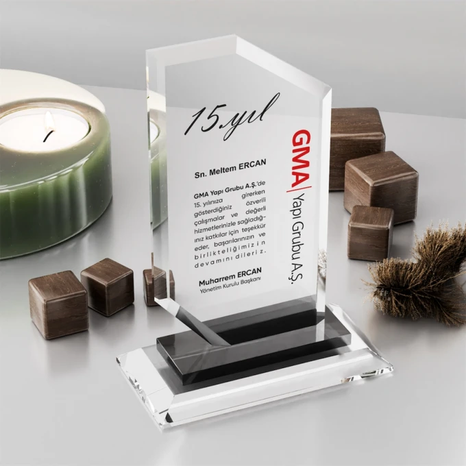 MS-353 Kristal Plaket