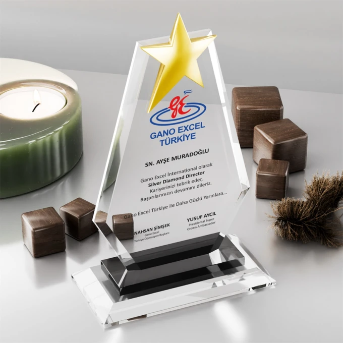 MS-358 Kristal Plaket