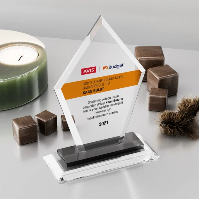 MS-360 Kristal Plaket