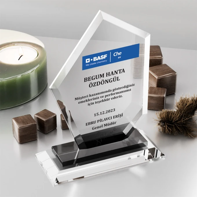 MS-361 Kristal Plaket