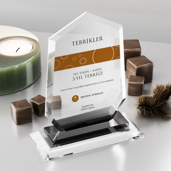 MS-362 Kristal Plaket