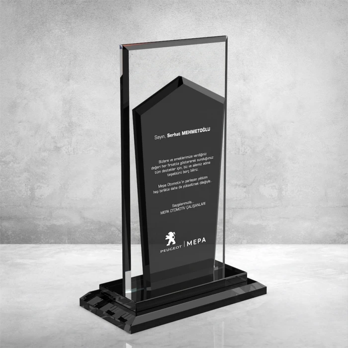 MS-606 Kristal Plaket