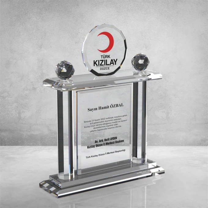 MS-652 Kristal Plaket