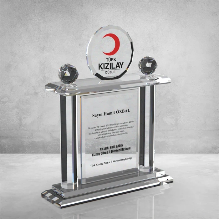 MS-652 Kristal Plaket