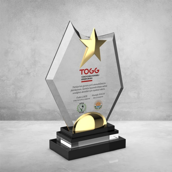 MS-707 Kristal Plaket